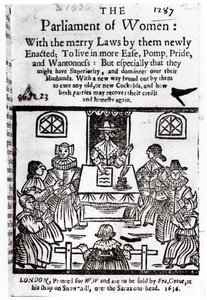 女性議会、1656 作： English School